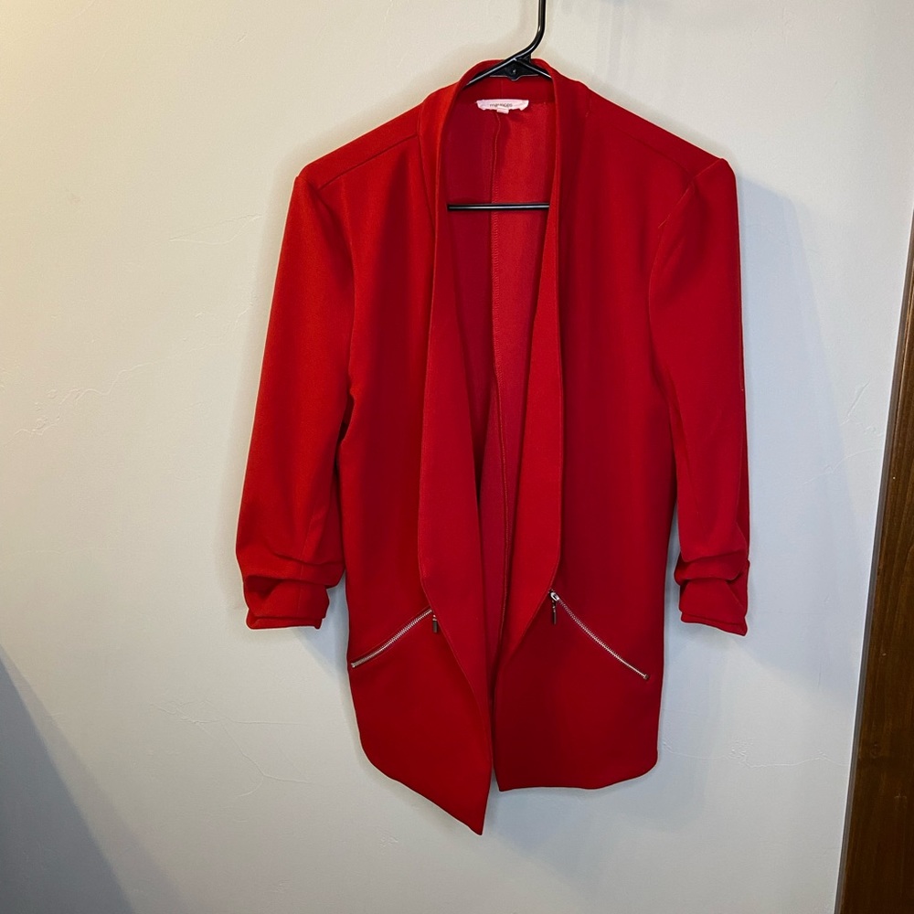 Maurices red blazer